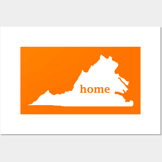 Virginia Home Wall Art by TBM Christopher